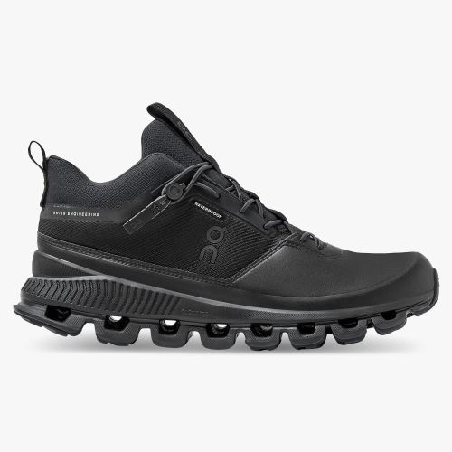 Scarpe da Ginnastica ON Cloud Hi Waterproof Donna Nere IT 90704